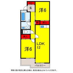 都賀駅 徒歩7分 2階の物件間取画像